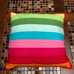 Pillow quilt rainbow